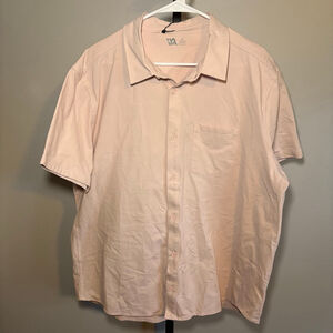 VRST Men's Pink Golf Button Down Shirt‎ XL
